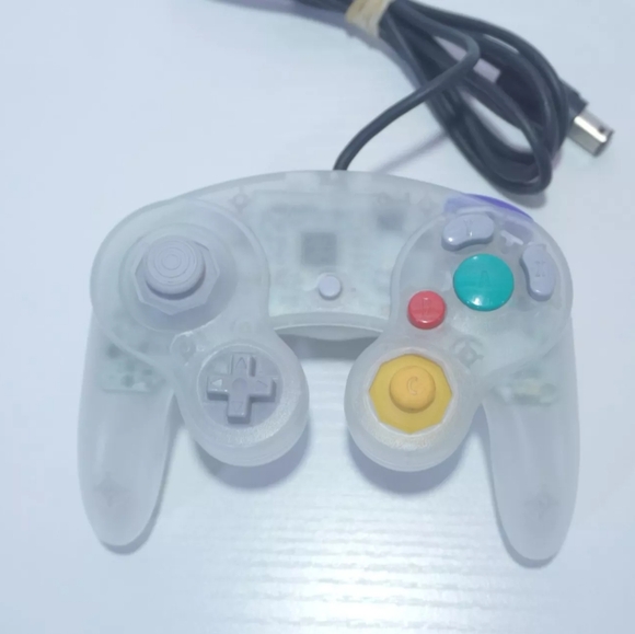 Transparent Clear Nintendo GameCube Console DOL-001 (USA) with OEM Controller - Picture 10 of 11
